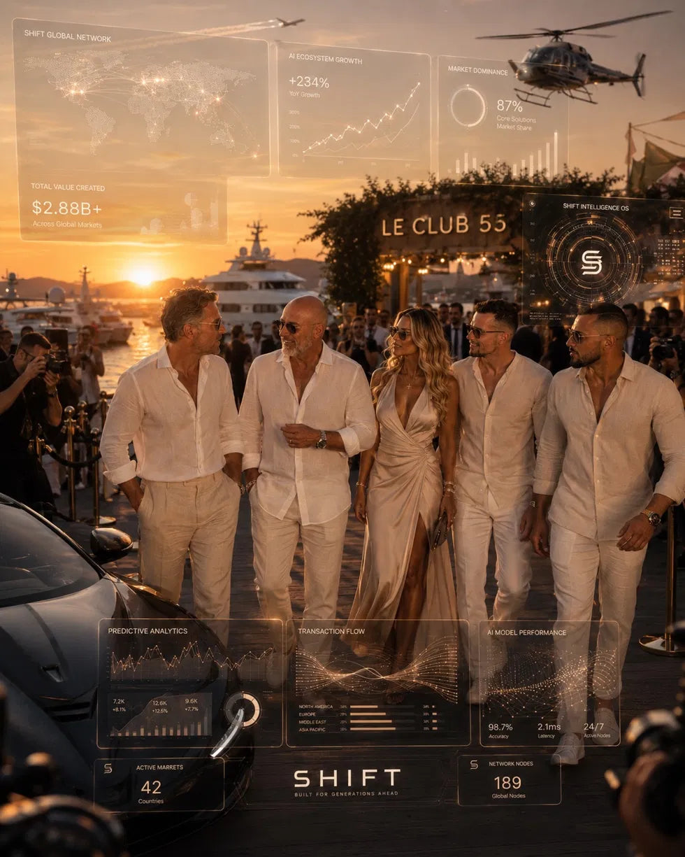 The team · Le Club 55 · Exclusive access